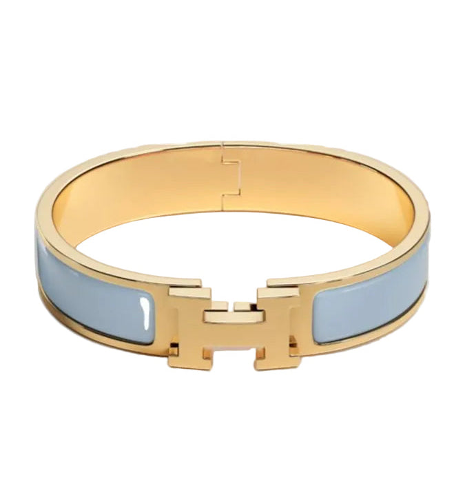 Baby Blue/Gold Bracelet
