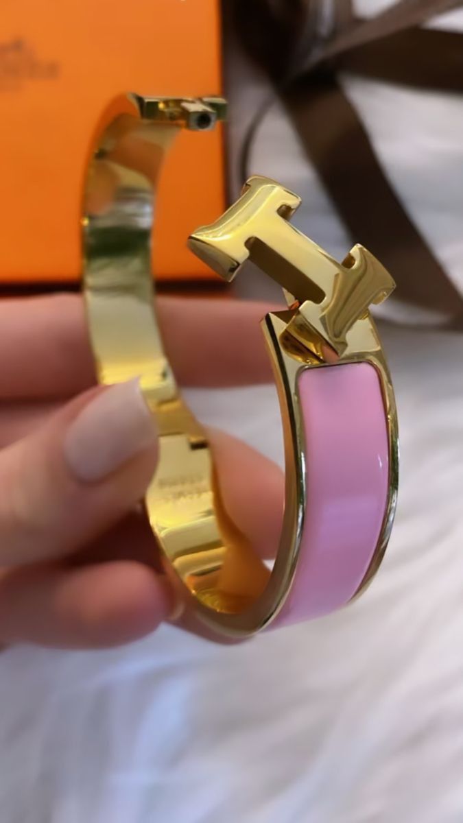 Pink/Gold Bracelet