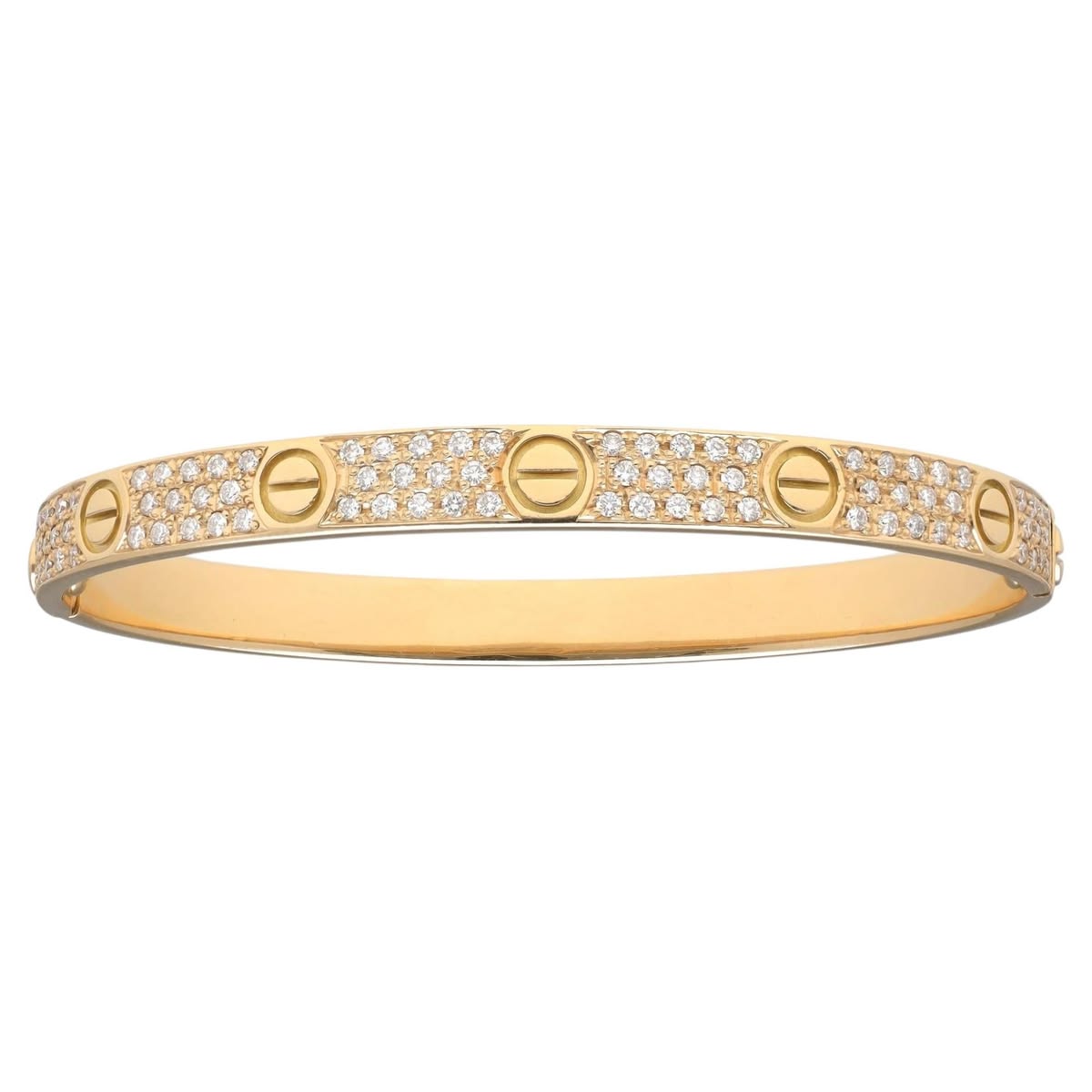 DIAMOND LOVE BANGLE