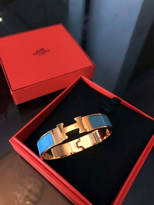 Baby Blue/Gold Bracelet